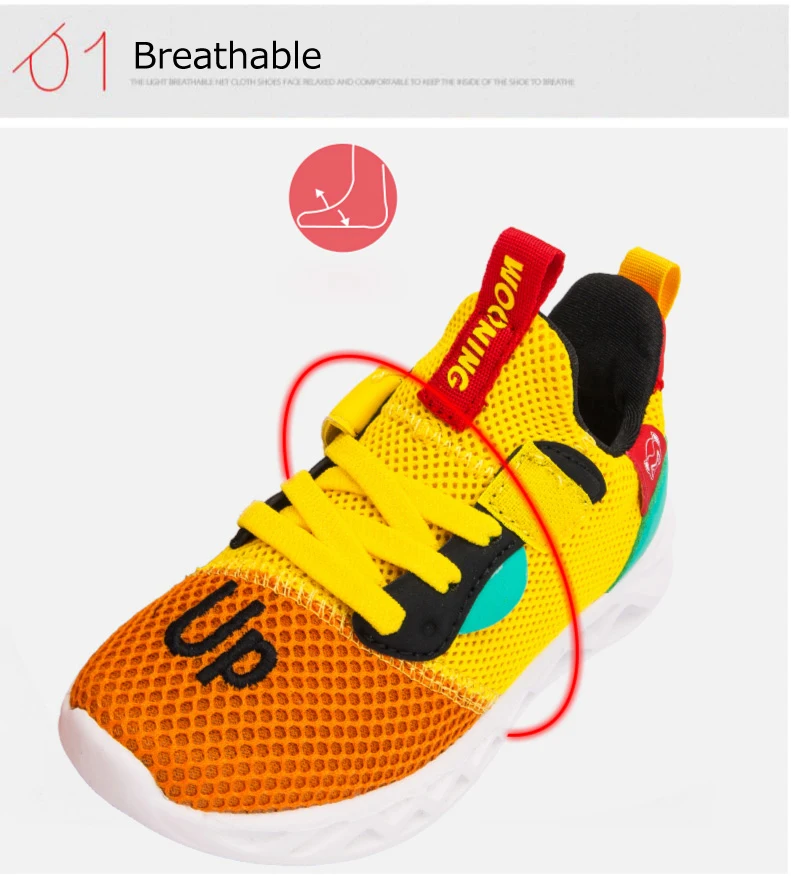 2019 Autumn Sneakers Kids Shoes For Girls Fashion Casual Children Shoes Girl Sport Running Child Shoes Chaussure Enfant (4)