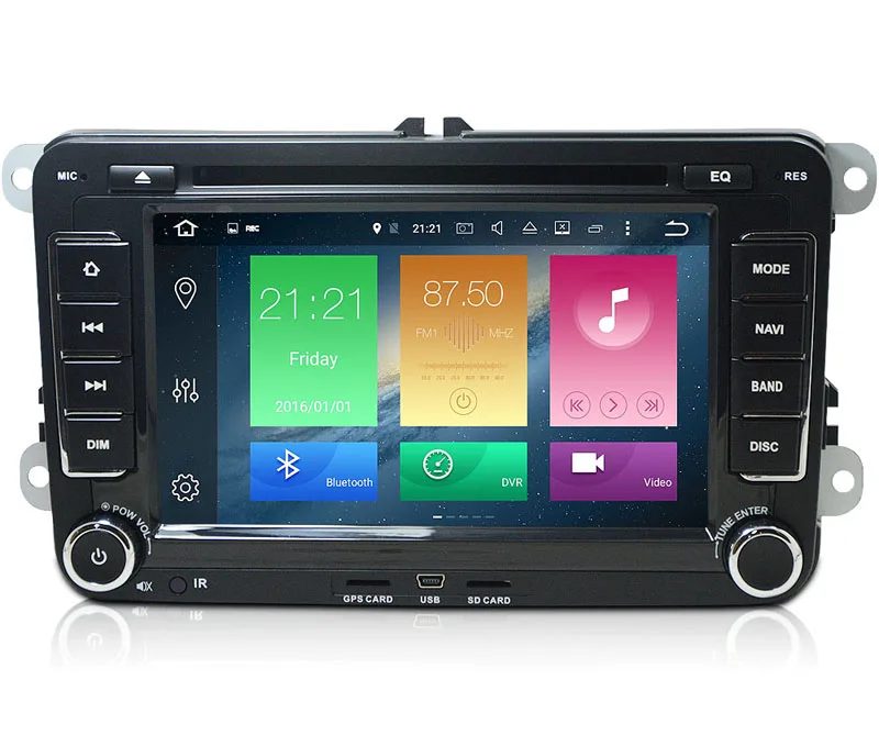 Octa(8) Core автомобильный dvd-плеер на основе Android gps для Volkswagen Passat/Поло/Гольф навигатор Аудио мультимедиа Авто Радио Стерео Оперативная память 4G Встроенная память 32G