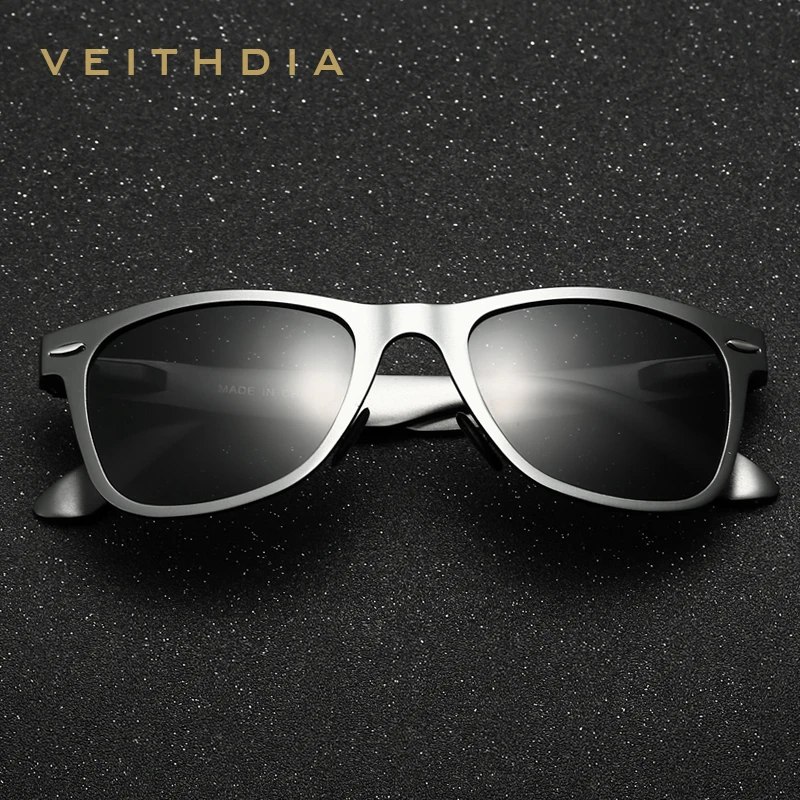 Koop Veithdia Brand Designer Aluminium Magnesium Mannen Spiegel Zonnebril Eyewear Zonnebrillen Voor Vrouwen Gafas Oculos De Sol
