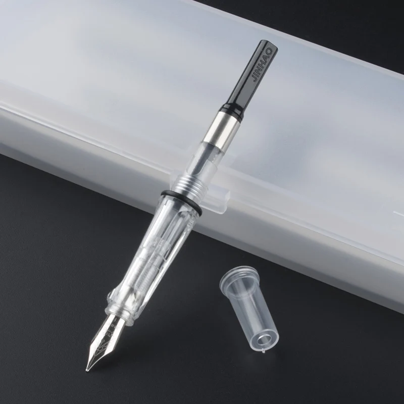 JINHAO 599, все цвета, Студенческая Мода, средний и тонкий перьевая ручка, лучший подарок для подарка