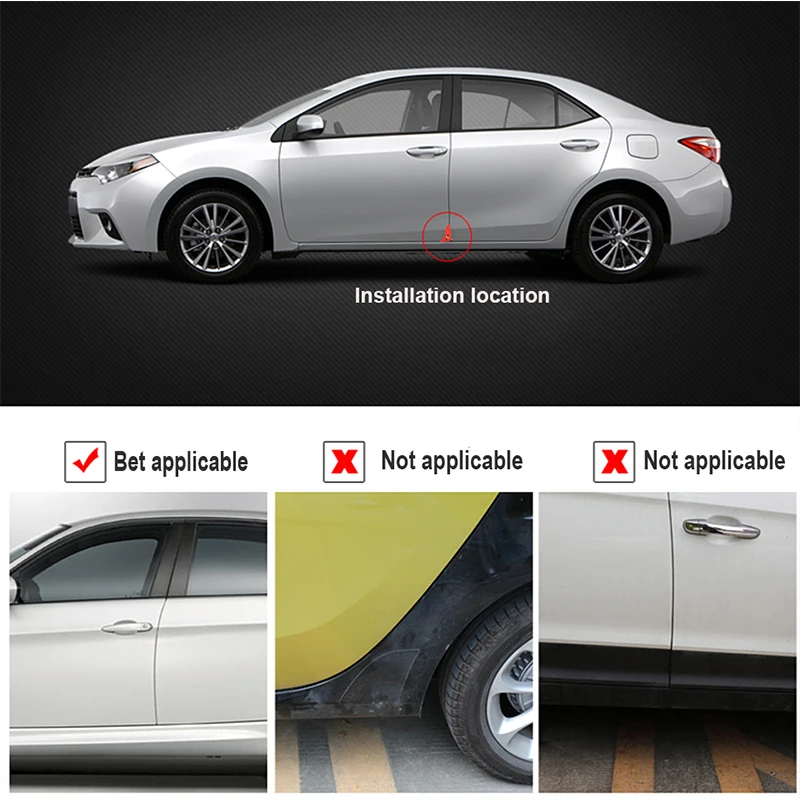 Лента для Ford focus 2 3 mk2 fiesta ranger mondeo mk4 Alfa Romeo 159 147 Infiniti 1 комплект защита двери