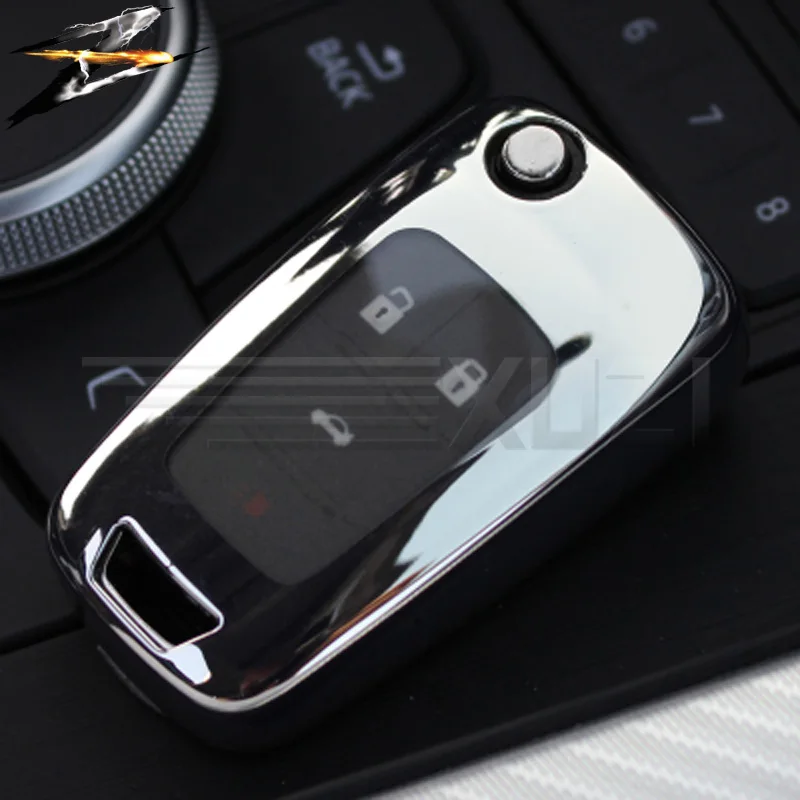 Чехол для ключей автомобиля из ТПУ для Chevrolet Camaro Malibu Cruze Aveo Trax Opel Astra Corsa Meriva Zafira Antara Astra J Builk Buick