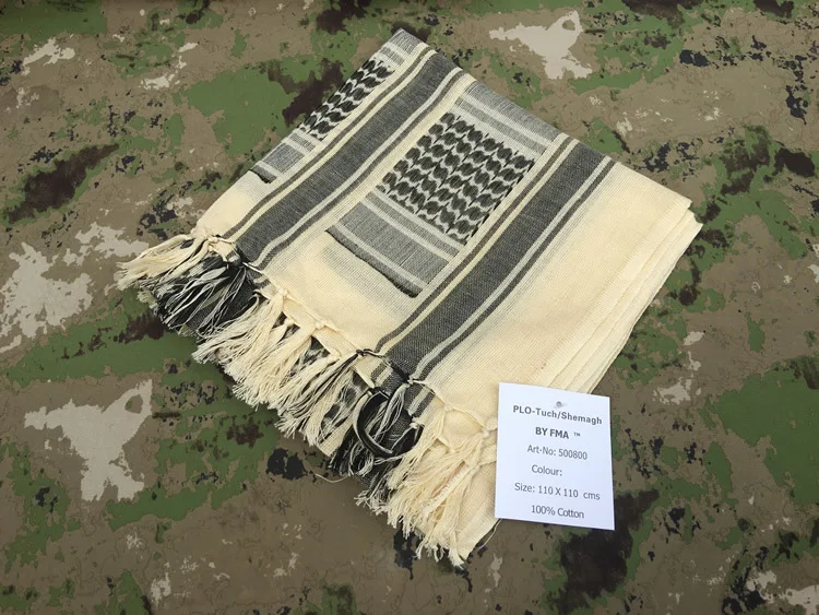 Новинка хлопок тактическая пустыня Арабская Куфия шема шарф для мужчин и женщин утолщение Тип ветрозащитный банданы походный шарф