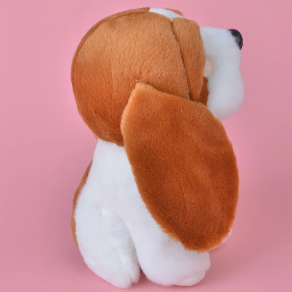 Плюшевая игрушка для собак, Basset Hound Dog для милых малышей/детей, подарок, плюшевая игрушка, бесплатная доставка
