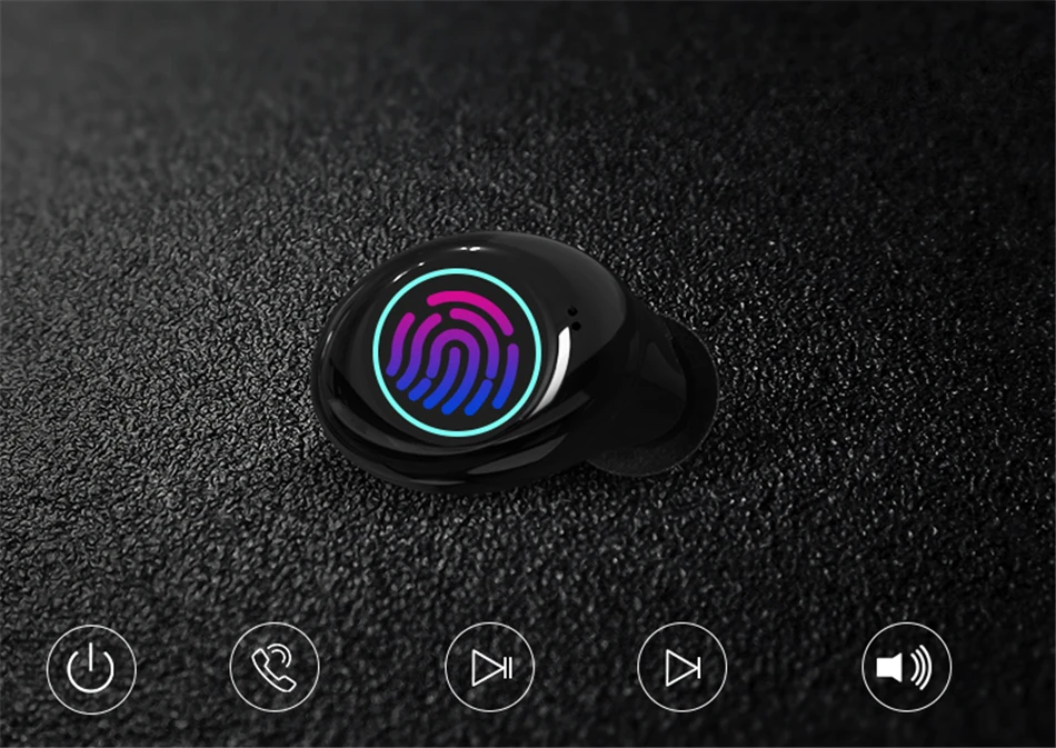 TWS Bluetooth наушники беспроводные наушники Bluetooth 5,0 наушники с сенсорным управлением гарнитура для всех смартфонов LJ-MILLKEY YZ254