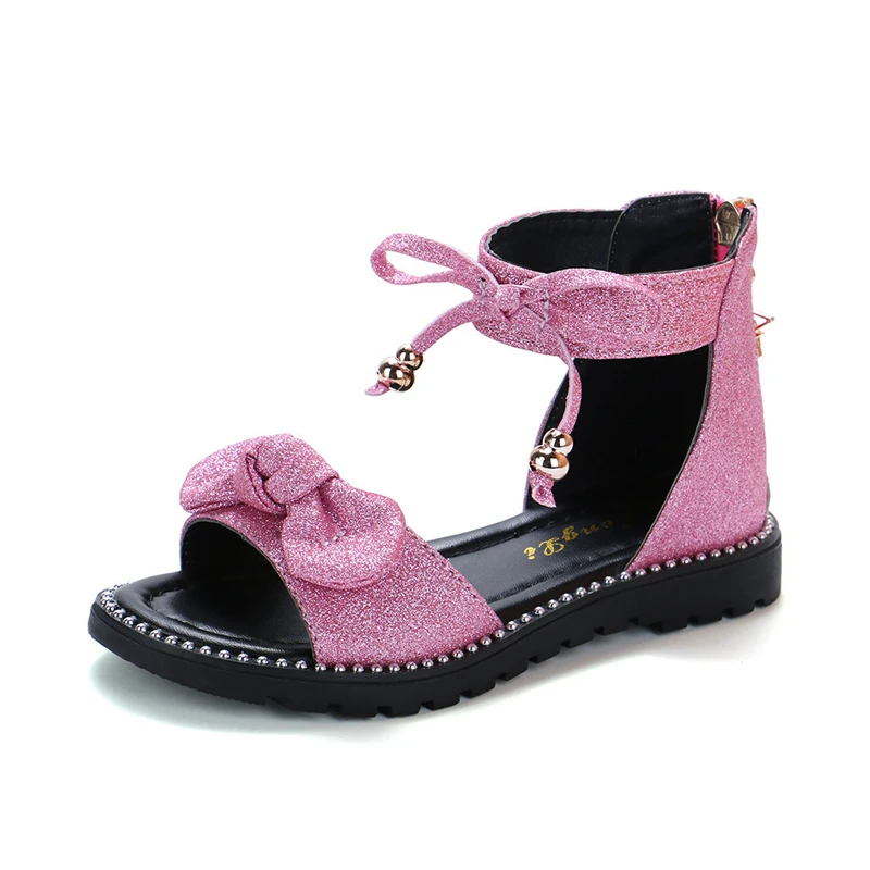 flat heel sandals for girls