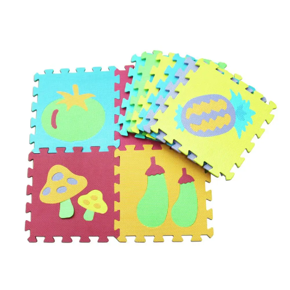 10 Pcs New Eva Animal Puzzle Mat Digital Letter Educational Foam