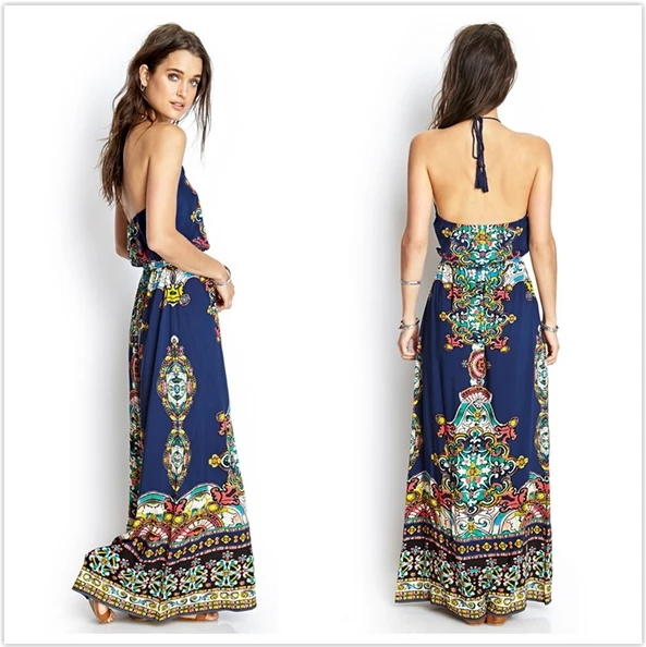 Boho halter dress Clearance