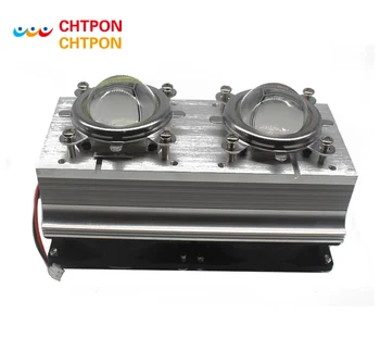 

100W 200W High Power LED Heatsink cooling with fans 44mm Lens 60/80/90/120degree +Reflector Bracket