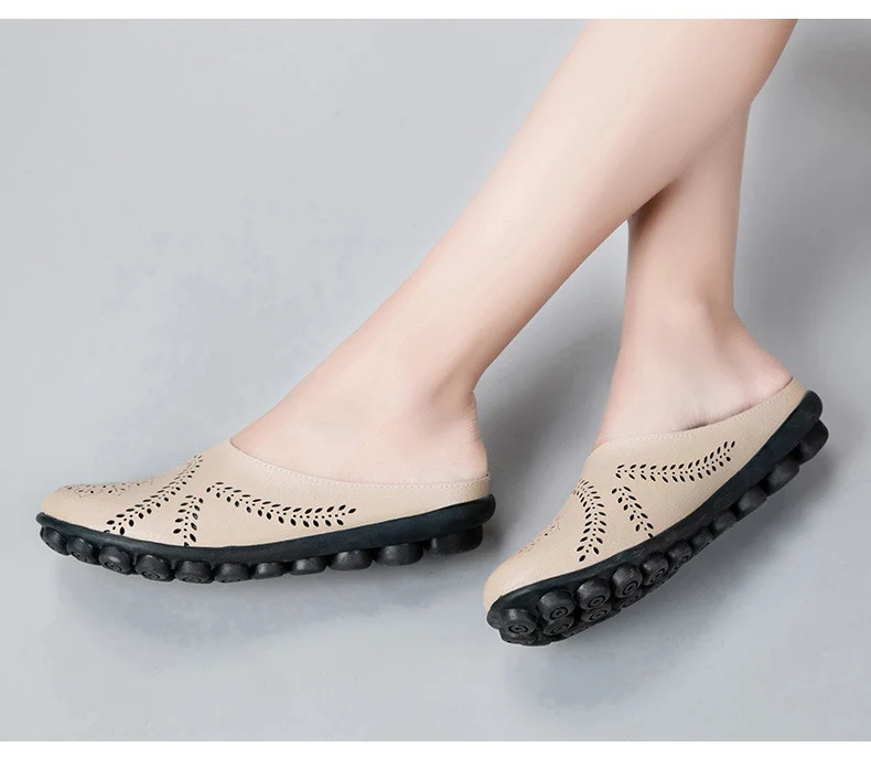 XY 991 Cut Outs Women\\\'s Summer Flats Shoes -22