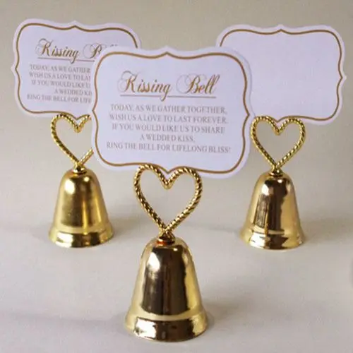 Free-shipping-50pcs-lot-Christmas-party-favor-Kissing-Bell-Place-Card-Holders-in-silver-or-golden (1)
