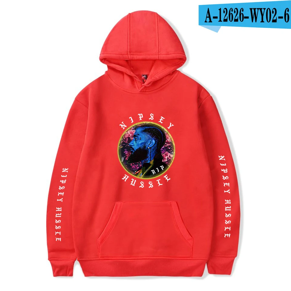 Толстовки Nipsey Hussle с принтом женская и мужская весенняя одежда Harajuku Повседневная Горячая Распродажа толстовки Kpops толстовка плюс размер - Цвет: Хаки