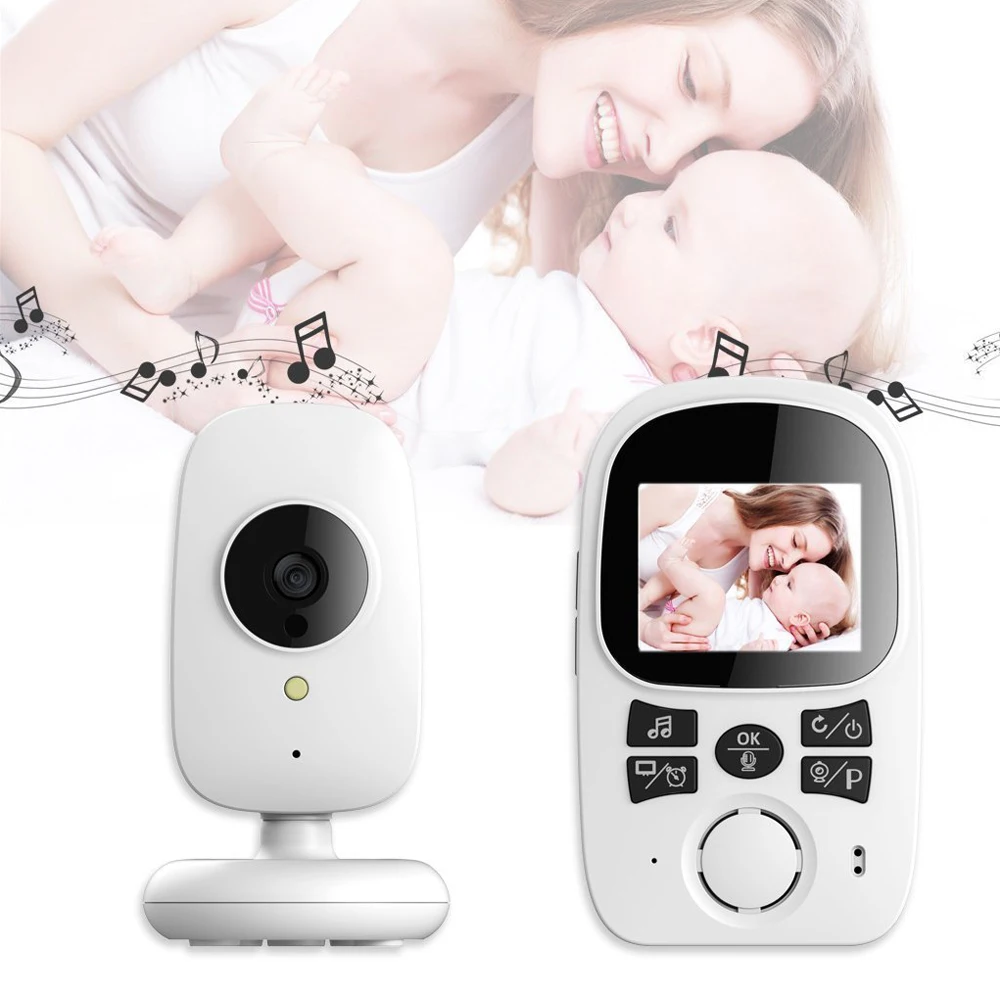 2,4 г детская камера с мониторы цифровой Babyphone 4X зум в режиме ожидания 8 часов домофон Няня няня