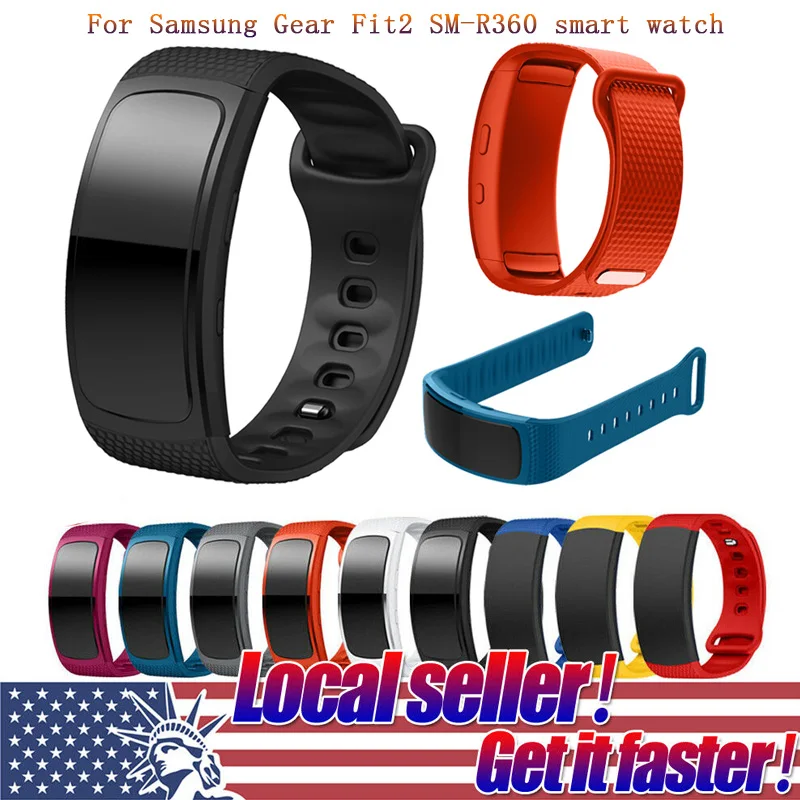 

Silicone Sport Watch band Replacement Wristband For Samsung Gear Fit 2 SM-R360 Band Watchband Strap PK For Samsung Gear Fit2 Pro