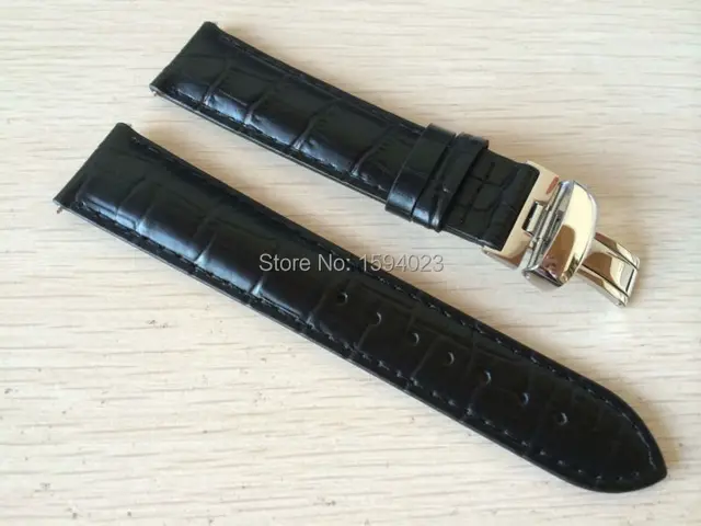 19mm (Buckle18mm) Prc200 T17 T41 T461 Argento Di Alta Qualità Farfalla Fibbia + 19mm (Buckle18mm) Prc200 T17 T41 T461 Argento Di Alta Qualità Farfalla Fibbia +