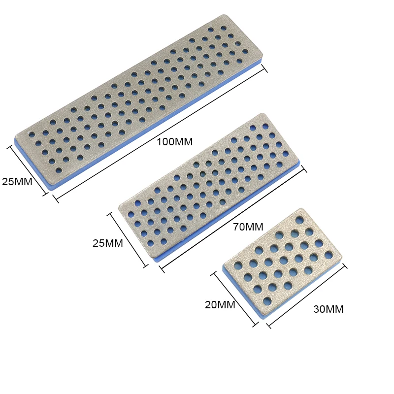 Cena DMD 4 sztuk zestaw diament ostrzenie kamienia na narty krawędzie profesjonalny nóż do ostrzenia 240 360 500 1000 Grit H5