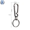 Outdoor EDC Small Tool Titanium Alloy Keychain Hook Titanium Buckle Hanging Lightweight ► Photo 3/6