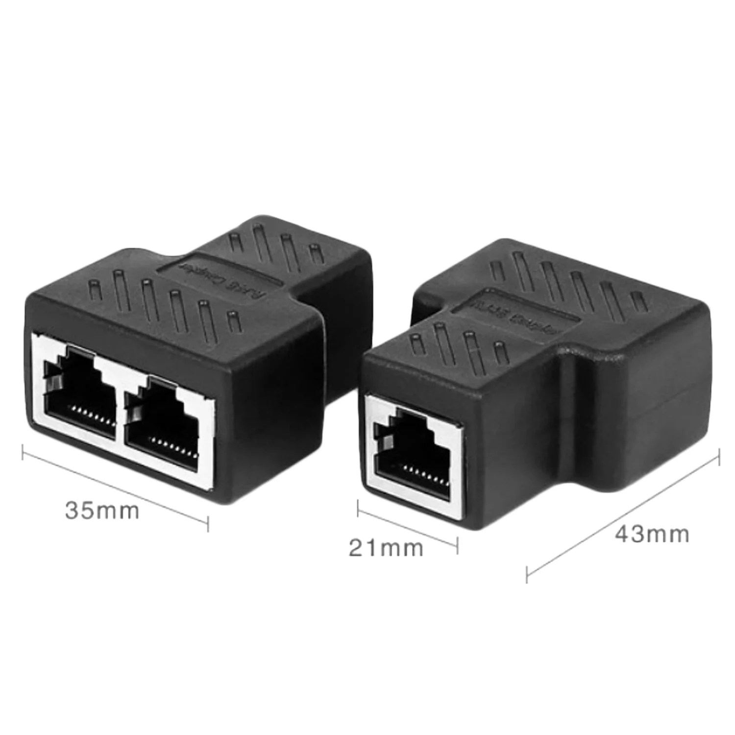 VONETS 1-2 способ RJ45 сетевой кабель сплиттер адаптер Женский LAN разъем Ethernet разъем Adopter удлинитель аксессуары