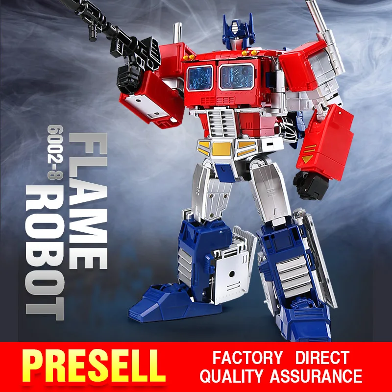 

6002-8 Transformation Movie The OP Field Commander Model Oversize Alloy Changing Movie Figure Diecast Robot Kids Gifts