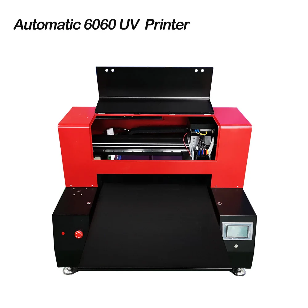 Automatic 6060 UV Printer Large Format Digital Inkjet Printer With 2 Print Head For Multifunction Printing Max Print 600x600mm -in Printers from Computer ...