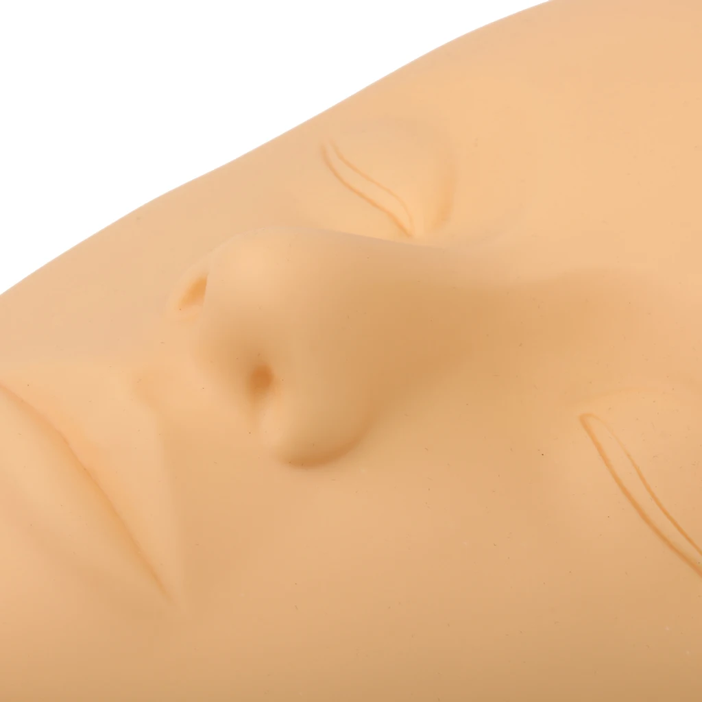 Mannequin Head Massage Makeup Individual Eyelash Extensions Practice Model Make Up Accessiories