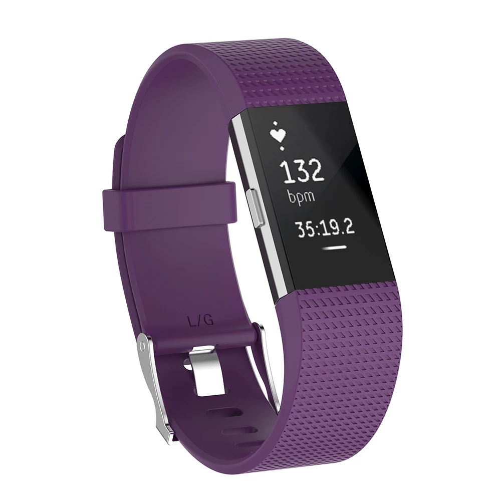 Силиконовый браслет для браслета Fitbit Charge 2 замена Смарт часы Браслет для Fitbit Charge2 ремешок для спортивных часов аксессуар