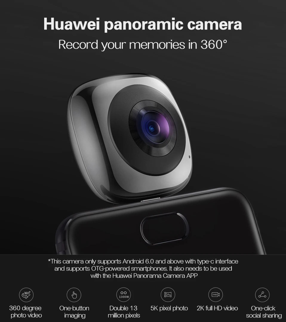 Huawei 360 Panoramic camera 3D and 360 live motion camera 23