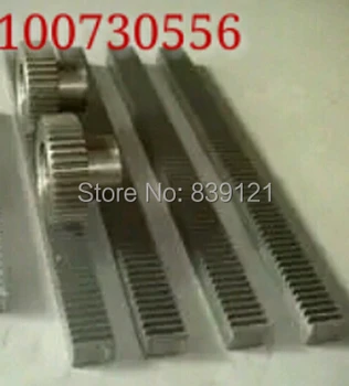 

1 moudle 20teeth spur gear 1M20 inner hole 12mm 3pcs with rack 1M20 1000mm 8pcs