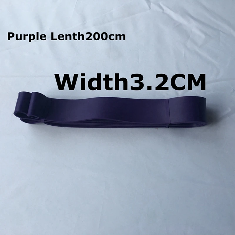 purple width 3.2cm Эластичная балетная Растяжка для ступней, лента на заднее плечо, гибкая гимнастическая Йога, Пилатес, тренировочная балетная танцевальная лента сопротивления DT015 - Цвет: purple width 3.2cm