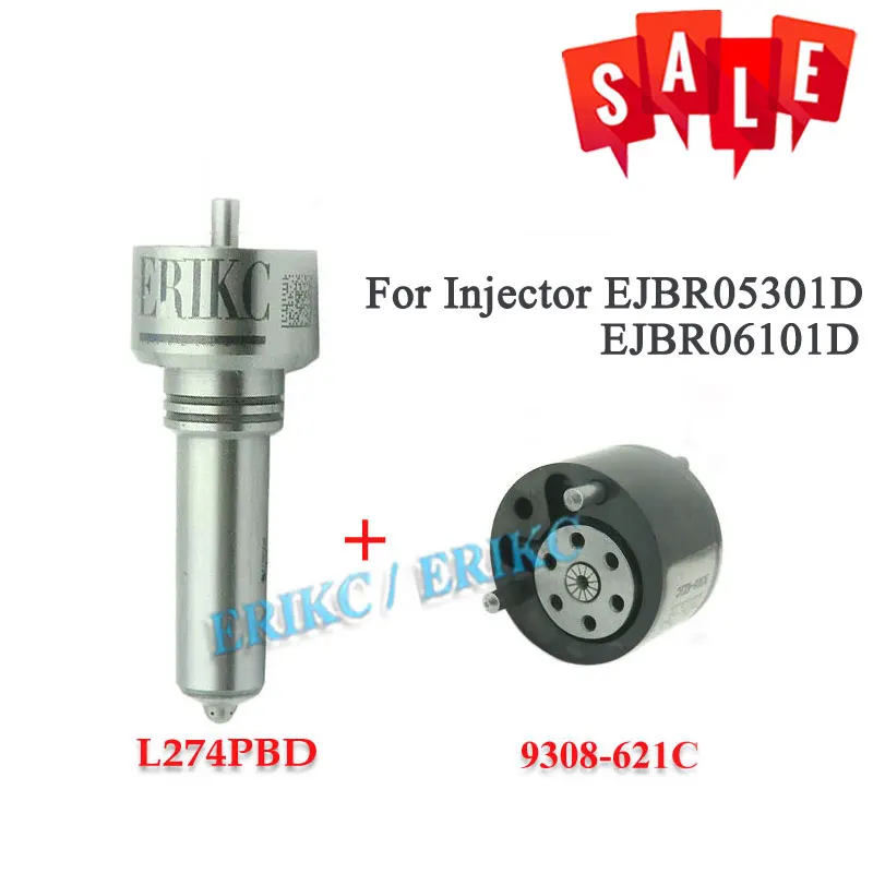 ERIKC 7135-626 Diesel Injector Spare Parts Nozzle L274PBD Control Valve 9308-621C Overhaul Kits for YUCHAI 2 6L F50001112100011 |