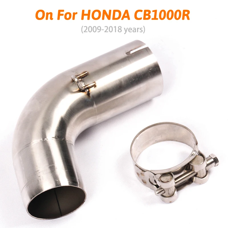Slip para HONDA CB1000R 2009 de 2018 de Escape de la motocicleta escapar sin silenciador modificado póngase en contacto con medio enlace 2010 tubo 2011- 2017