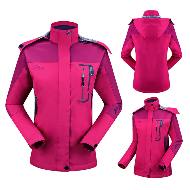 

Mortonpart 2018 Women Windbreaker Waterproof Jacket Outdoor Windproof Trekking Hiking Jackets Woman Rain Coat Female Clothing
