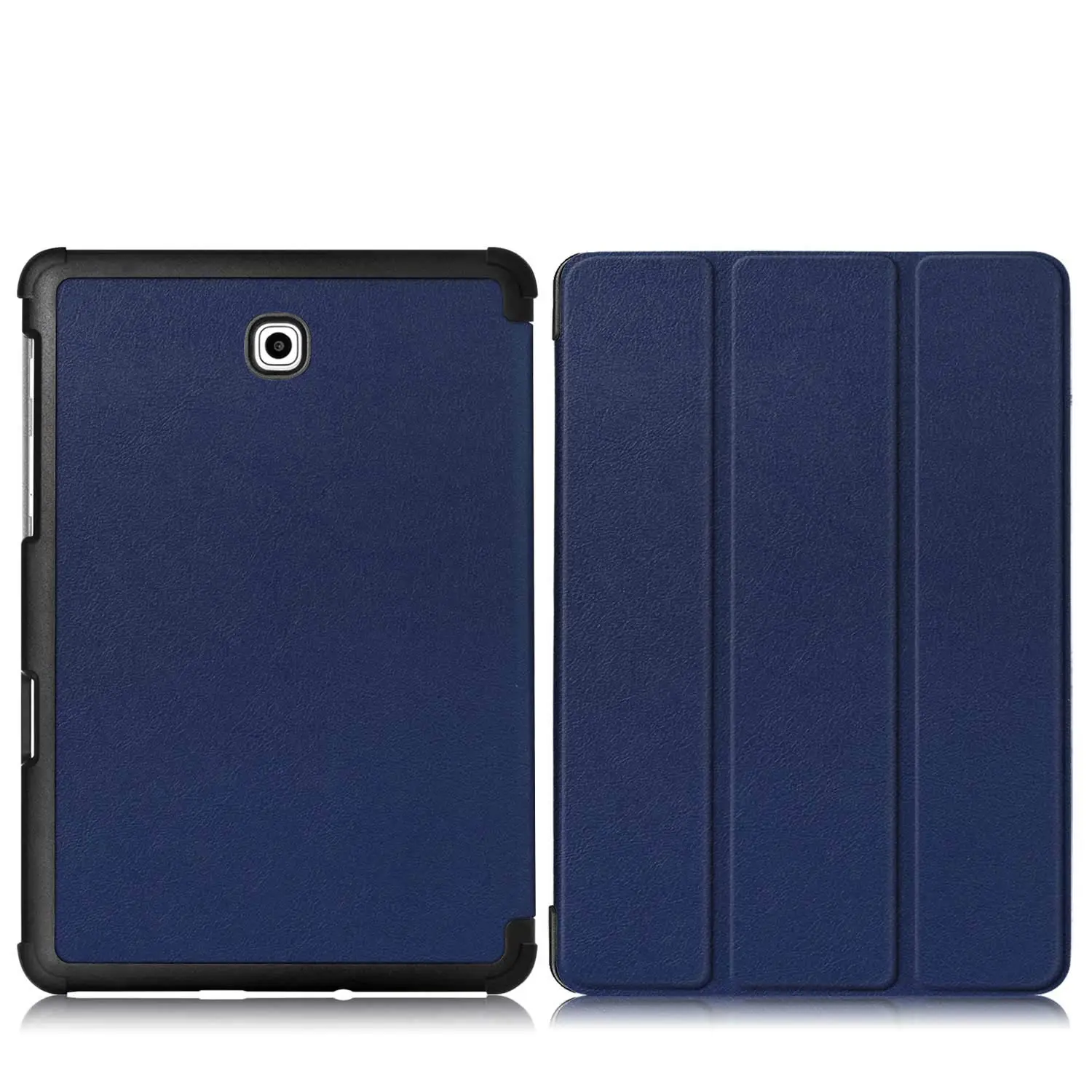 Из искусственной кожи чехол для samsung Galaxy Tab S2 8 SM-T710 T713 T719 T715 крышка чехол для samsung Tab S2 8,0 чехол - Цвет: T715 KST Dark blue