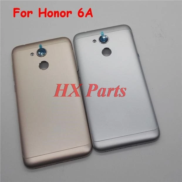 5 шт. для Huawei Honor 6a задняя крышка шасси в корпусе задняя батарея корпус двери с боковыми кнопками+ Замена объективов камеры Partts