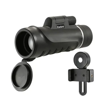 

/ 10x42 Monocular Telescope Compact Handhel Multi-coat Monocular Scope Outdoor Hunt Hiking with Smartphone Adapter Mount Cradle