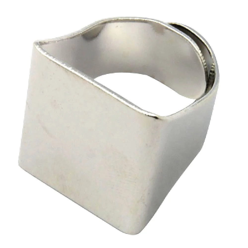 Buy Brass Ring Shanks, Pad Ring Base Findings, For