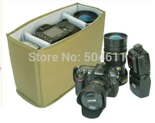 EBOYU курсовая парусиновая DSLR SLR камера сумка через плечо сумка для sony Canon Nikon Olympus