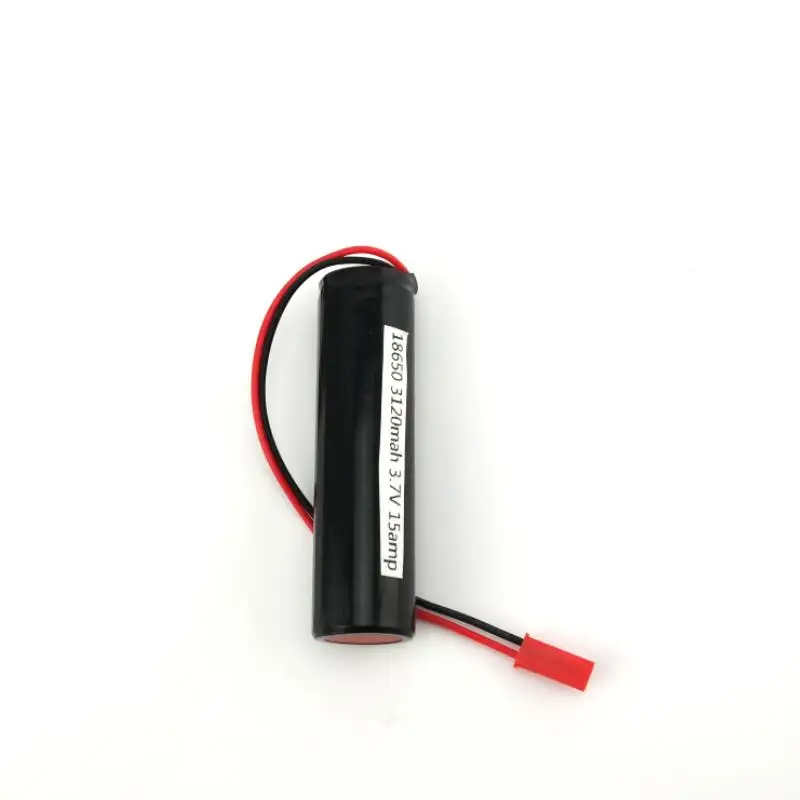 2019 Brand New 18650 battery pack JST interface 3120mah 3.7V 15A 3mods PCB lithium ion battery