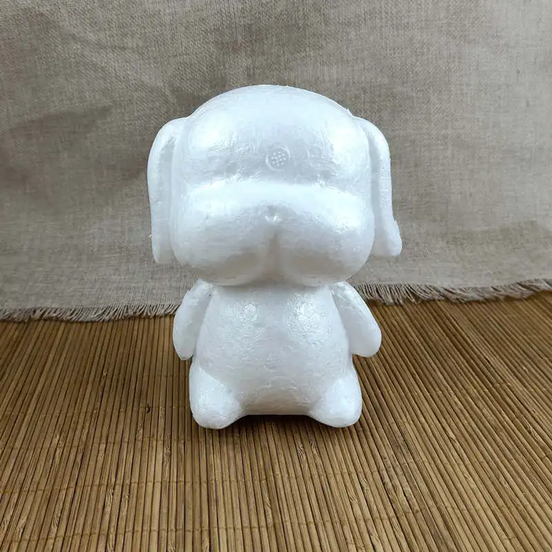 1 шт. моделирование Poliestireno Isopor Espuma animal Banco Bolas DE Artesanato Para DIY Presentes DE Natal Fontes Do Partido