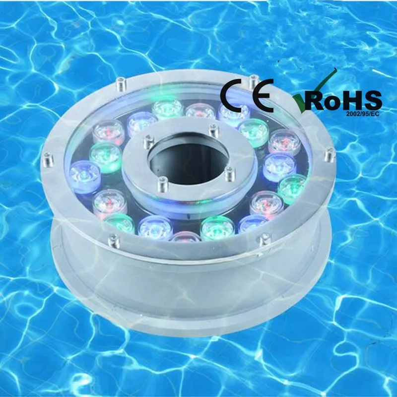 LED fountain lights underwater light circular lamp square lamp