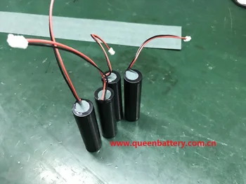 

1S1P 18650 3.7V QB 18650 QB18650 2600mah battery pack with pcb