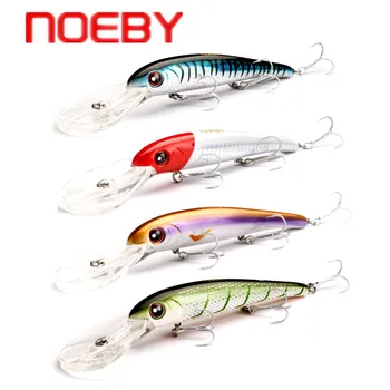 

NOEBY 12cm 20.3g Minnow Fishing Lure Floating 3.0-4.5m Plastic Fishing Lure Leurre Peche Articulos De Pesca Wobblers Tackle