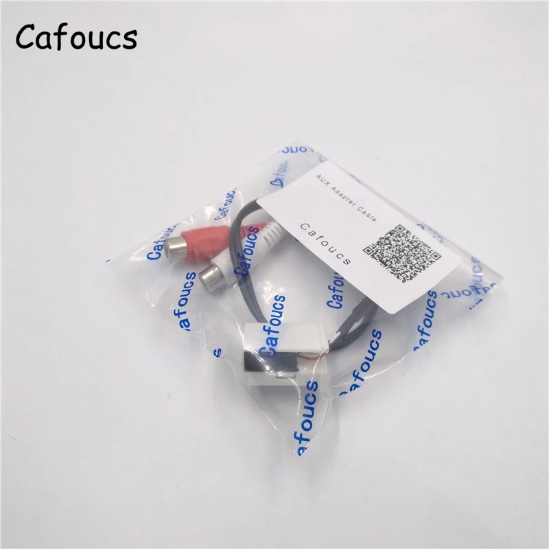 Cafoucs автомобильный аудио AUX RCA кабель адаптер для Peugeot 307 308 407 408 507 Citroen triumph Sega C2 C5 RD4