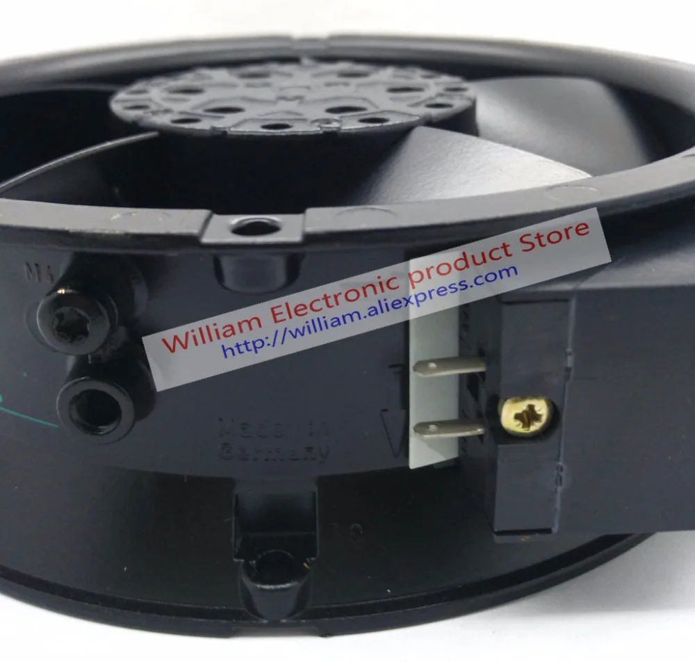 EBM PAPST W2E143-AA09-01 AC230V 60 Гц 32 Вт 17251 цельнометаллический высокая термостойкость Вентилятор охлаждения