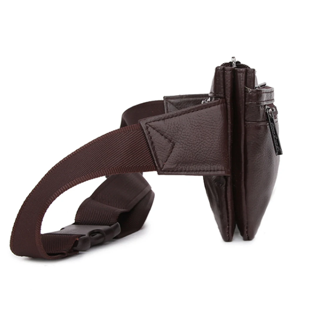 Для мужчин пояса из натуральной кожи тенденция пояс хип бум талии Fanny Pack портмоне путешествия мужской карман для мобильного телефона