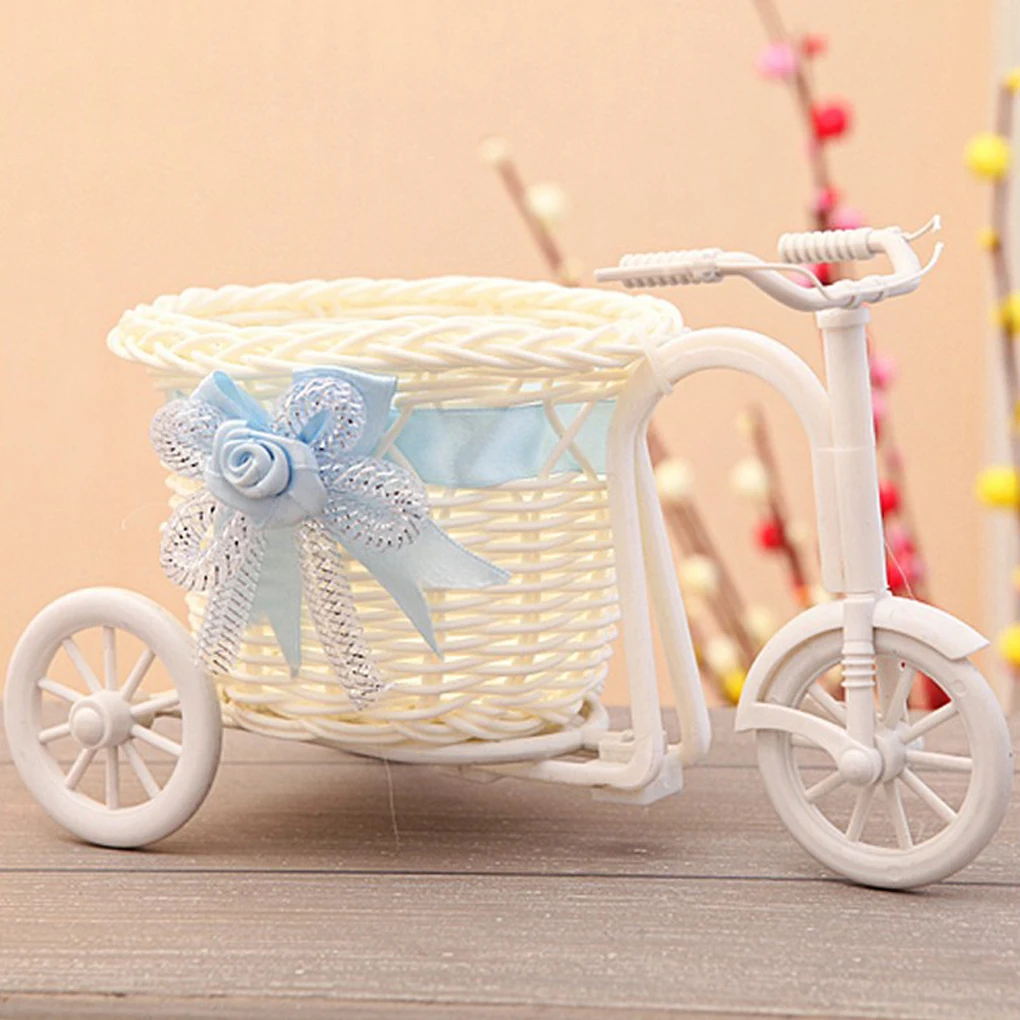 

Bike Design Flower Basket Pot Vase Plant Stand Holder