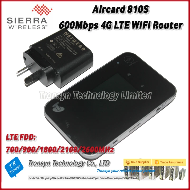 New Arrival Original Unlocked Netgear 600Mbps Aircard AC810S 4G LTE Cat11 Mobile Hotspot Support LTE FDD B1 B3 B7 B8 B28