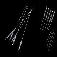 5 шт./компл. Лидер продаж рыбы трубка для цистерны бутылки щетки всасывающая трубка Стекло трубка спираль мягкие волосы чистящие щетки для соломы инструменты