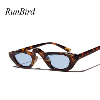 

2018 NEW Cute Sexy Retro Cat Eye Sunglasses Women Small Black White 2018 Triangle Vintage Cheap Sun Glasses Female Uv400 5240R