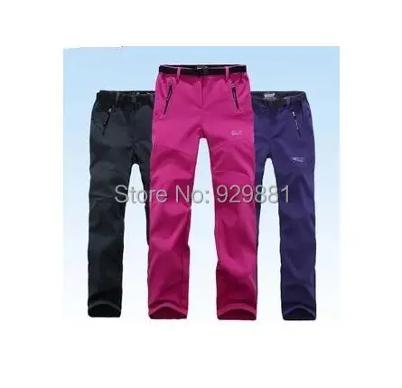 

Outdoor sports waterproof windproof pants ladies pants trousers soft shell hiking camping hiking outdoor sports